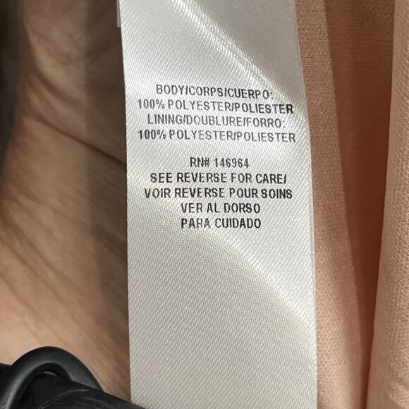 Julia Jordan Dress Womens 4 Multicolor Faux Wrap Chiffon Mini Puff Sleeve Modern - Picture 5 of 10